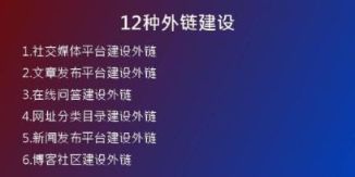 12種外鏈建設