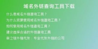 域名外鏈查詢工具下載